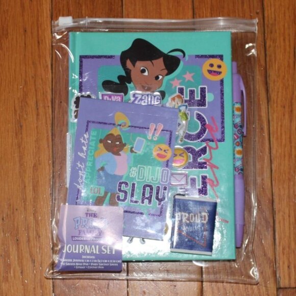 Disney 'The Proud Family' Journal Set-Pen, Stickers, Journal, Erasure, NotePad-N - Picture 1 of 6